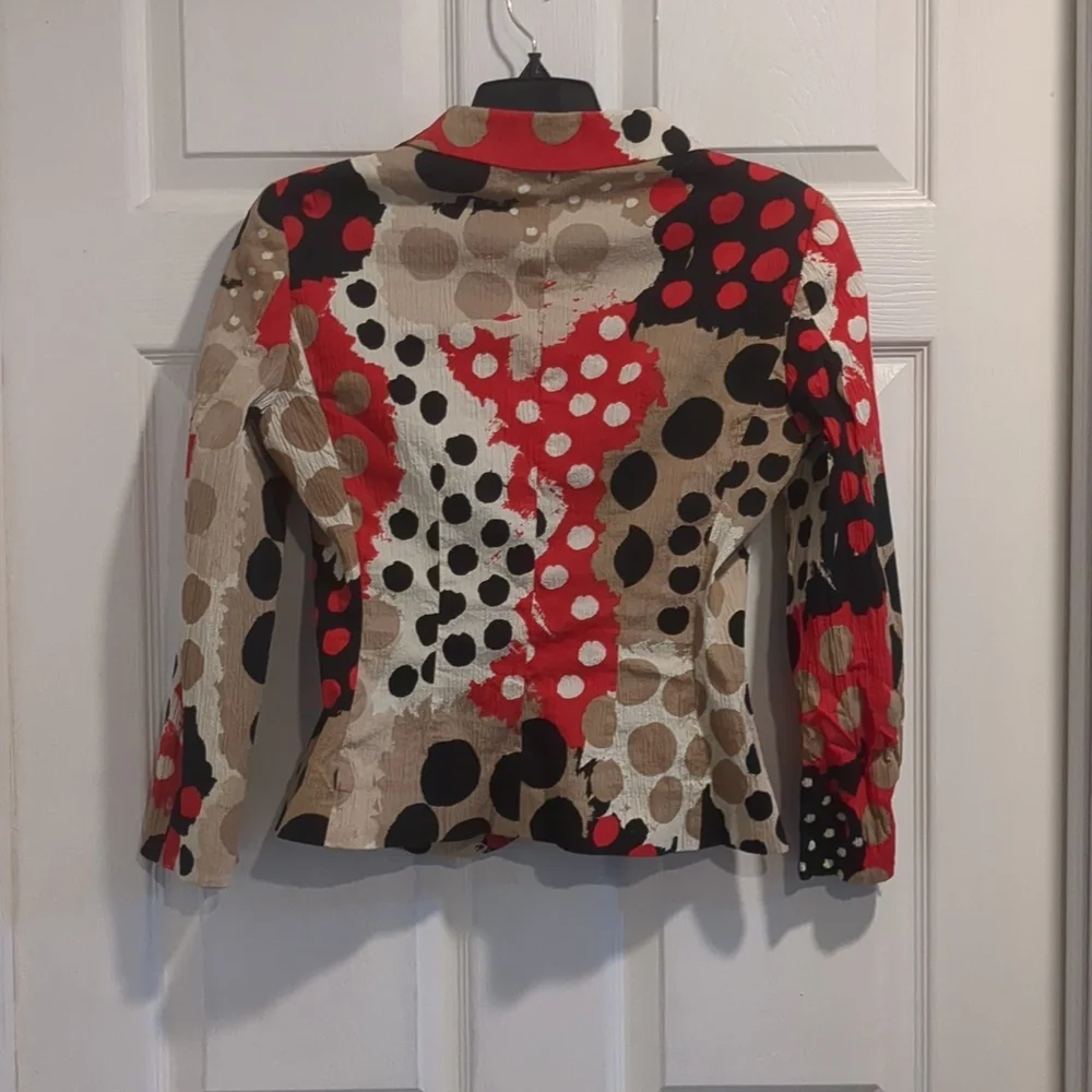 Moschino Jacket Top-Statement Blazer Jacket - - Picture 2 of 16